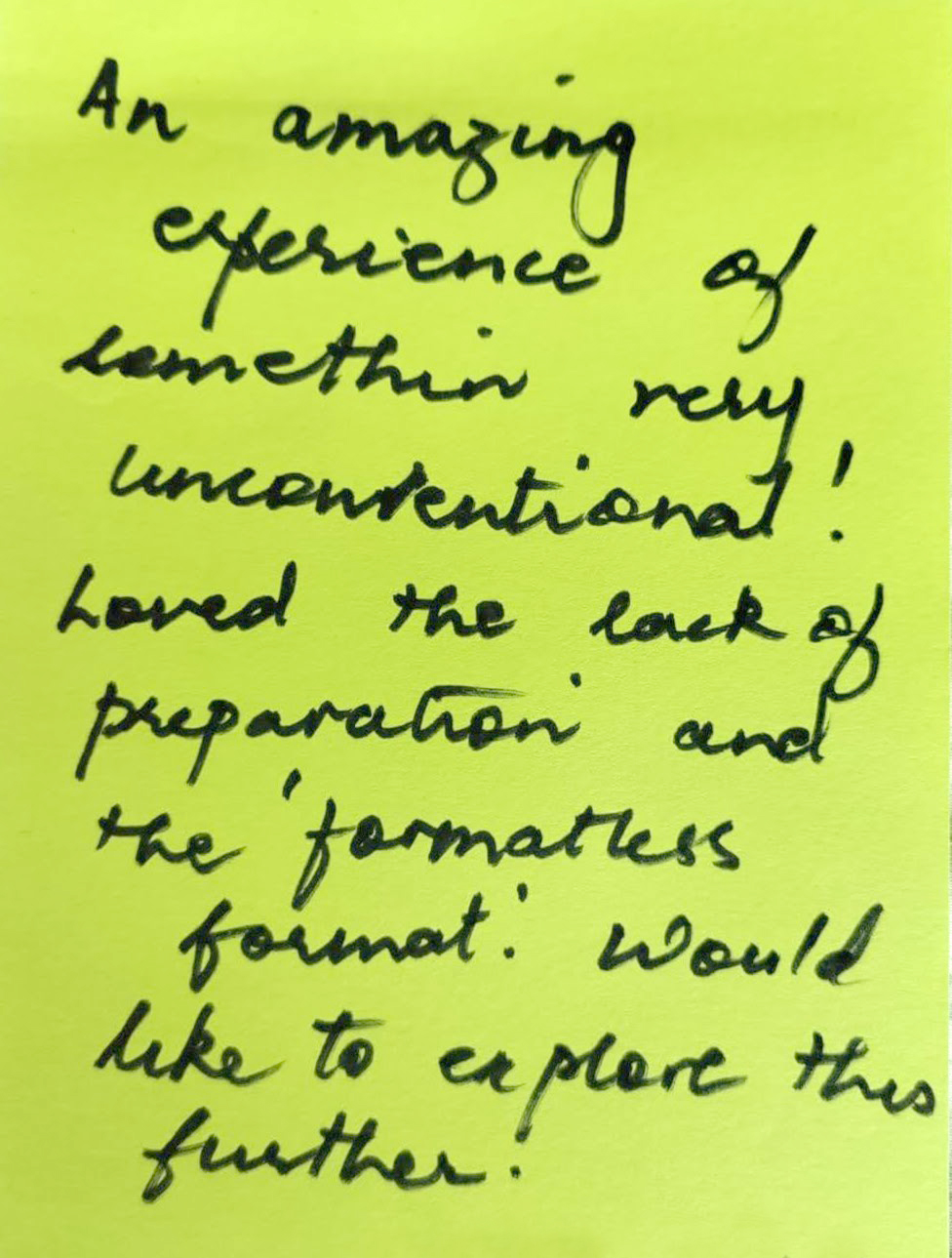 PBT Show Feedback 4